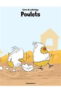 Livre de coloriage Poulets 3