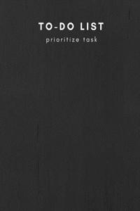 To-Do List Prioritize Task
