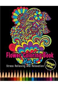 Flower Coloring Book