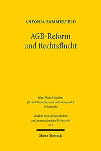 AGB-Reform und Rechtsflucht