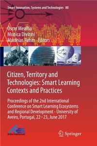 Citizen, Territory and Technologies: Smart Learning Contexts and Practices