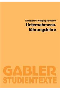 Unternehmensführungslehre