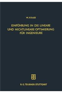 Einführung in Die Lineare Und Nichtlineare Optimierung Für Ingenieure