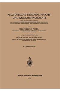 Anatomische Trocken-, Feucht- und Knochenpräparate