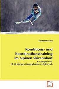 Konditions- und Koordinationstraining im alpinen Skirennlauf