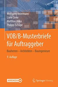 Vob/B-Musterbriefe Für Auftraggeber