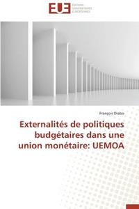 Externalités de Politiques Budgétaires Dans Une Union Monétaire