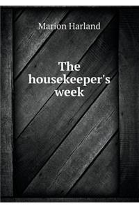 The Housekeeper's Week