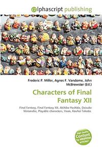 Characters of Final Fantasy XII