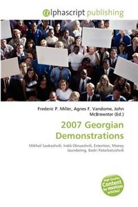 2007 Georgian Demonstrations