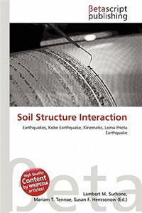 Soil Structure Interaction