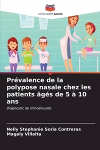 Prévalence de la polypose nasale chez les patients âgés de 5 à 10 ans