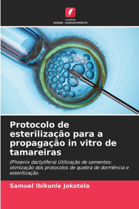 Protocolo de esterilização para a propagação in vitro de tamareiras