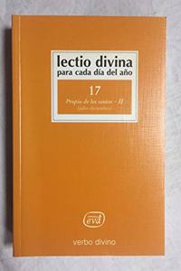 Lectio Divina para cada dia del ano: Propio de los santos - II: Volumen 17 (julio - diciembre)