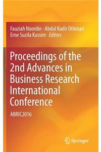 Proceedings of the 2nd Advances in Business Research International Conference