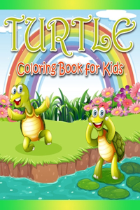 Turtle Coloring Book for Kids