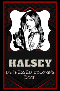 Halsey Distressed Coloring Book