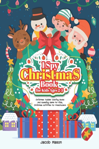 I Spy Christmas Book for Kids Ages 2-5