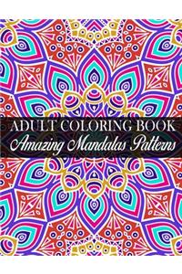 Adult Coloring Book Amazing Mandalas Patterns