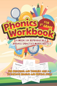 Phonics Workbook For 1st Grade