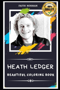 Heath Ledger Beautiful Coloring Book