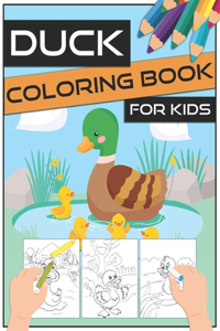 Duck Coloring Book For Kids