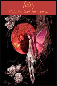 fairy coloring book for women