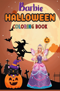 Barbie Halloween Coloring Book
