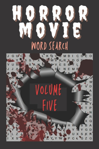 Horror Movie Word Search Volume Five