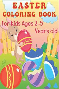 Easter Coloring Book for Kids Ages 2-5 Years Old