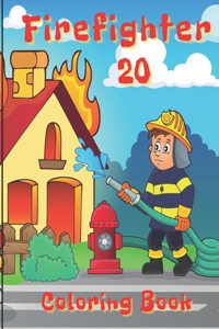 Firefighter Coloring Book