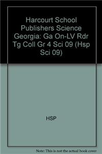 Harcourt School Publishers Science: On Level Concept Reader Teacher Guide Collection Grade 4