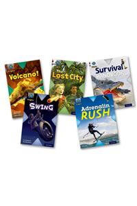 Project X Origins: Dark Red Book Band, Oxford Level 17: Extreme: Mixed Pack of 5
