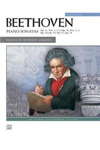 Piano Sonatas, Volume 3 (Nos. 16-24)