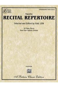 Favorite Recital Repertoire