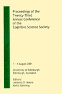 Proceedings of the Twenty-Third Annual Conference of the Cognitive Science Society