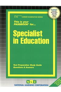 Specialist in Education