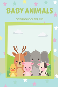 Baby Animals coloring book for kids