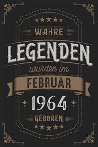 Wahre Legenden wurden im Februar 1964 geboren