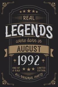 Real Legends were born in August 1992