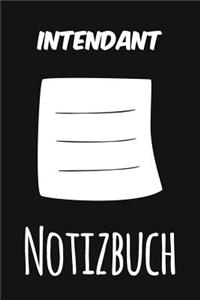 Intendant Notizbuch