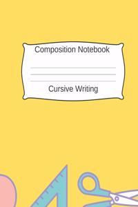 Composition Notebook Cursive Writing