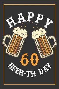 60th Birthday Notebook