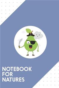 Notebook for Natures