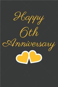 Happy 6th Anniversary