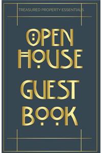 Open House Guest Book