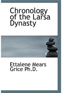 Chronology of the Larsa Dynasty