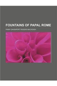 Fountains of Papal Rome
