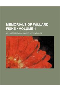 Memorials of Willard Fiske (Volume 1)
