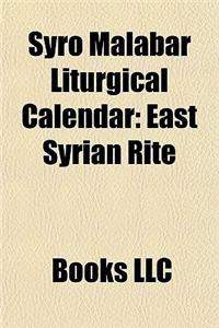 Syro Malabar Liturgical Calendar